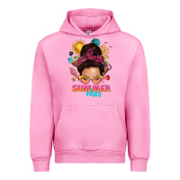 Fuchsia Pink summer vibes messy bun tbw Urban Hoodie - texasbilliewilder