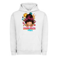 Pigment Lunar Rock summer vibes messy bun tbw Urban Hoodie - texasbilliewilder