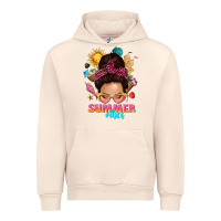 Sandshell summer vibes messy bun tbw Urban Hoodie - texasbilliewilder