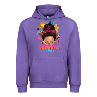 Tulip summer vibes messy bun tbw Urban Hoodie - texasbilliewilder