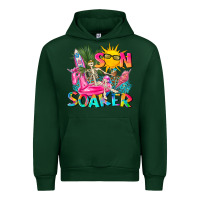 Forest Green sun soaker Urban Hoodie - texasbilliewilder