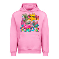 Fuchsia Pink sun soaker Urban Hoodie - texasbilliewilder