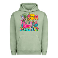 Pigment Oil Green sun soaker Urban Hoodie - texasbilliewilder
