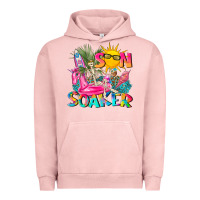 Pigment Salmon sun soaker Urban Hoodie - texasbilliewilder