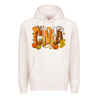 Pale Pink fall cma Premium Hoodie - texasbilliewilder