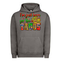 Pigment Tornado i'm just here for the tacos Urban Hoodie - Zillion Design Studio