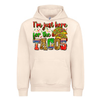 Sandshell i'm just here for the tacos Urban Hoodie - Zillion Design Studio