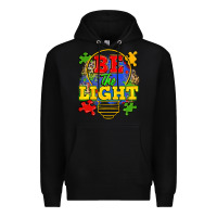 Black be the light Premium Hoodie - Zillion Design Studio