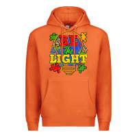 Carrot be the light Premium Hoodie - Zillion Design Studio