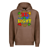 Chestnut be the light Premium Hoodie - Zillion Design Studio