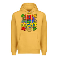 Mustard be the light Premium Hoodie - Zillion Design Studio