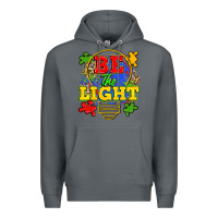 Rock be the light Premium Hoodie - Zillion Design Studio