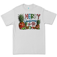 Dove Grey Merry Christmas Premium Tee - CowhideDigitalArt