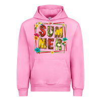 Fuchsia Pink summer with fruit Urban Hoodie - texasbilliewilder