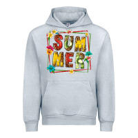 Heather Grey summer with fruit Urban Hoodie - texasbilliewilder