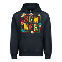 Navy summer with fruit Urban Hoodie - texasbilliewilder