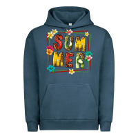 Pigment Midnight Navy summer with fruit Urban Hoodie - texasbilliewilder