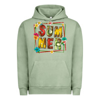 Pigment Oil Green summer with fruit Urban Hoodie - texasbilliewilder