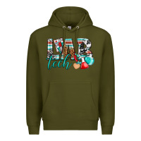 Army Green lab tech Premium Hoodie - texasbilliewilder