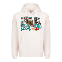 Pale Pink lab tech Premium Hoodie - texasbilliewilder