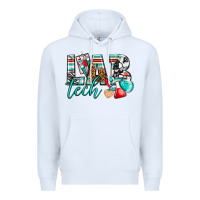 White lab tech Premium Hoodie - texasbilliewilder