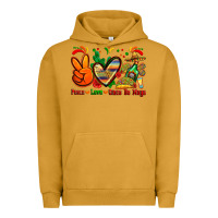 Pigment Peanut Butter peace love cinco de mayo Urban Hoodie - Zillion Design Studio