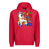 Cardinal autism unicorn Premium Hoodie - Zillion Design Studio