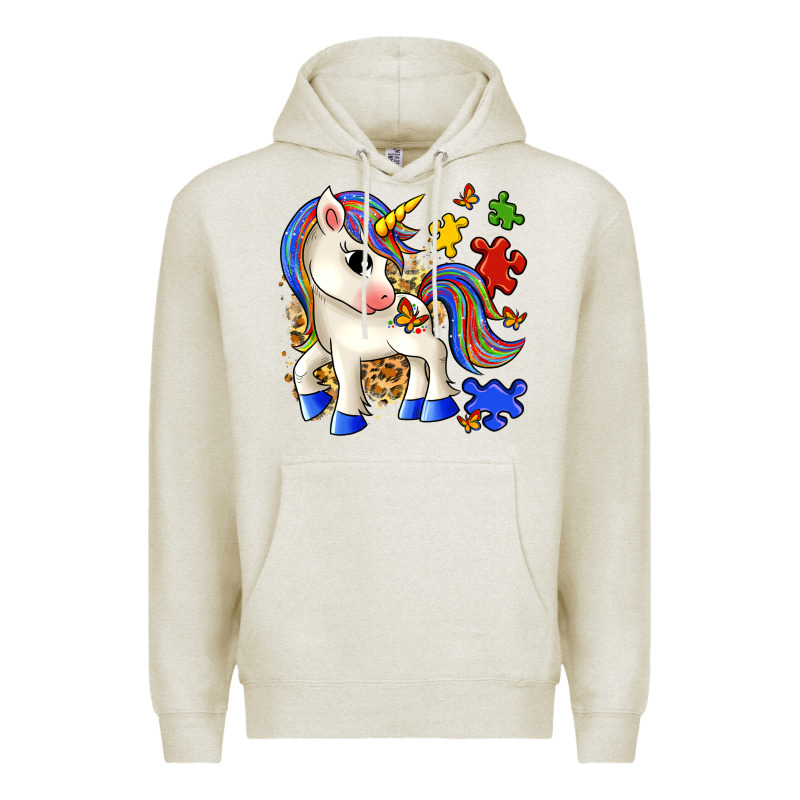 Autism Unicorn Premium Hoodie by Zillion Design Studio | Teevron