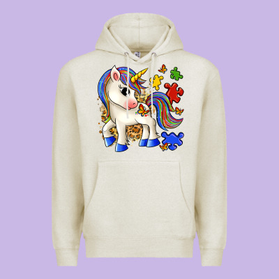 Autism Unicorn Premium Hoodie Designed By Zillion Design Studio