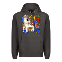 Smoke autism unicorn Premium Hoodie - Zillion Design Studio
