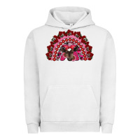 Valentine's Day Baby Cow Rainbow Urban Hoodie | Teevron