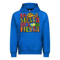 Cobalt no siesta let's fiesta Urban Hoodie - Zillion Design Studio