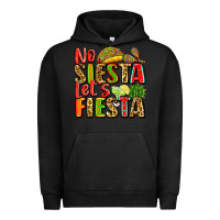 Pigment Black no siesta let's fiesta Urban Hoodie - Zillion Design Studio
