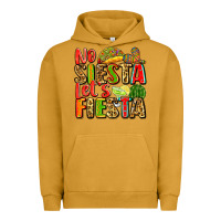 Pigment Peanut Butter no siesta let's fiesta Urban Hoodie - Zillion Design Studio