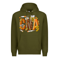 Army Green fall cna Premium Hoodie - texasbilliewilder