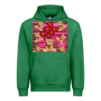 Valentine's Day Tedybear Tumbler Urban Hoodie | Teevron