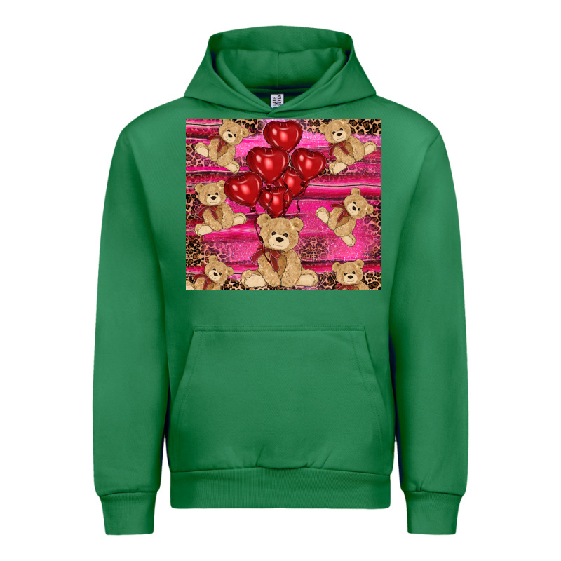 Valentine's Day Tedybear Tumbler Urban Hoodie by RanaPortraitStore | Teevron