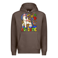 Coffee au some unicorn Premium Hoodie - Zillion Design Studio