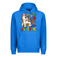True Royal au some unicorn Premium Hoodie - Zillion Design Studio