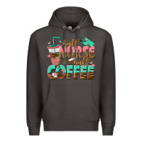 Smoke half nurse half coffee Premium Hoodie - texasbilliewilder