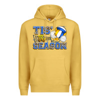 Antique Gold tis' the season volleyball Premium Hoodie - Zillion Design Studio