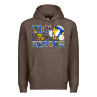 Coffee tis' the season volleyball Premium Hoodie - Zillion Design Studio