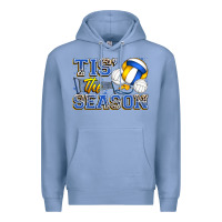 Colony Blue tis' the season volleyball Premium Hoodie - Zillion Design Studio