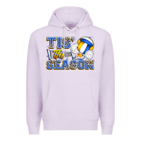 Lilac tis' the season volleyball Premium Hoodie - Zillion Design Studio