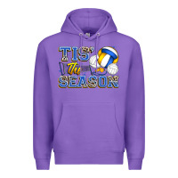 Purple tis' the season volleyball Premium Hoodie - Zillion Design Studio