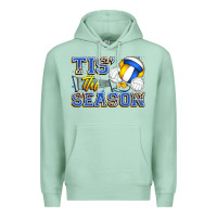 Seafoam tis' the season volleyball Premium Hoodie - Zillion Design Studio
