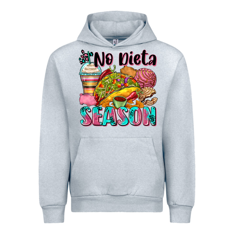 No Dieta Season Urban Hoodie by Zillion Design Studio | Teevron
