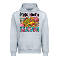 Heather Grey no dieta season Urban Hoodie - Zillion Design Studio