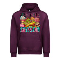 Mauve Wine no dieta season Urban Hoodie - Zillion Design Studio