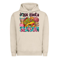 Pigment French Oak no dieta season Urban Hoodie - Zillion Design Studio